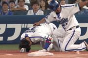 DeNA上茶谷大河、一塁への走塁で転倒　足を痛め担架で退場・・・