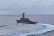 米海軍の駆逐艦が台湾海峡を北から南に通過、チェコ上院議長ら訪台中！
