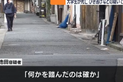 【地雷】泥酔して路上で寝ていた大学生、車に轢かれて死亡…轢き逃げした運転手（４４）逮捕「何かを踏んだのは確か。人だという認識はなかった。」