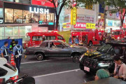 渋谷スクランブル交差点付近で車が雑踏に突っ込む 8人けが重傷者なし ハンドル操作ミスか 運転手を過失運転傷害で逮捕