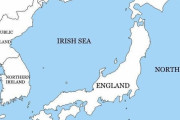 外国人「日本＝イギリスとして周辺地域を例えてみたぞ！」