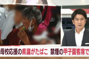 【悲報】甲子園で喫煙の熊本県議会議員、意見に食い違い