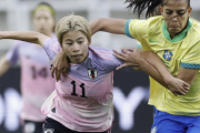 【動画】日本、ブラジルにPK負け　サッカー女子の国際親善大会