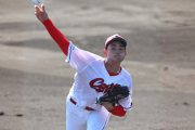 カープ岡本駿、紅白戦で6回無四球0封！Pリーグから30回以上無失点継続！