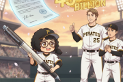 【MLB】岡本和真の移籍先候補パイレーツ、オハーン一塁手と2年45億円で合意