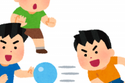 学校の昼休み　普通の人「ドッジボールやろーぜ！」「サッカーやる人～？」ｷｬｯｷｬｯ　彡(ﾟ)(ﾟ)「…」