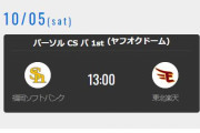 西武ファンはCSで楽天SBどっちが来るのが怖い？