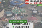 ひらパーで着ぐるみダンスの練習してたアルバイトの男性（28）が熱中症で死亡