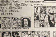 ワンピース最新刊で赤髪海賊団の全員の名前が判明！！！！！！！！！！