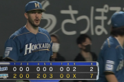 日ハム大勝！！バーヘイゲン8回無失点好投7勝目！大田が先制12号2ランHR！