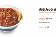 かつやの商品開発部「辛いだけのカツ丼をレギュラーメニューとして出したろ！！」←これ