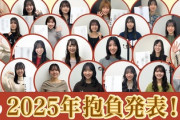 【日向坂46】2025年メンバーの抱負、これ重要だな...