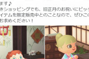 あつまれどうぶつの森が旧正月イベント開催　「中国は興味ない」「ゴリ推しするな」と批判殺到