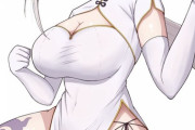 【FGO】チャイナドレスの呼延灼ちゃんイラスト！！　脚技、受けたいです////////