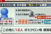 【悲報】大阪のオミクロン市中感染、思ったよりやばそう