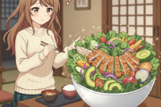 【食事】必ずサラダが欲しい人