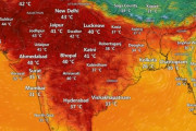 【画像】インドまだ5月なのに全域で40度超えの猛暑で終わる