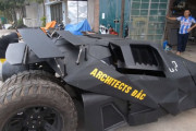 【バットマンカー】ファンにはたまらない！？ベトナムの建築学生がバットモービルを制作！