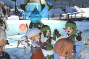 【FF14】リムサのエーテライト前でエモート合戦する集団を目の前で眺めていた結果ｗｗｗｗｗ