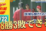 カープ新井監督「床田は18勝3敗、防御率1.20ぐらい（はいける）」