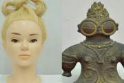 【画像】縄文時代の「土偶の髪型」を再現してみたらｗｗｗｗｗ
