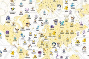 【画像】国別Googleで最も検索されたポケモンｗｗｗ