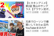 【悲報】ヒカキンさん、アニメの再生数だけ伸びない