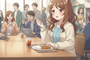 大学に入り込んで学食スペースで大学生ごっこしてる