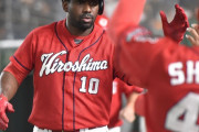 広島ピレラ、10号ホームラン到達！「チームが勝つことが大事」とフォア・ザ・チームの精神を強調