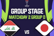 ◆アジア杯◆D組2節 イラク×日本 日本終盤ようやく反撃も遠藤のヘッドのみ2-1で敗戦、9連勝でストップ
