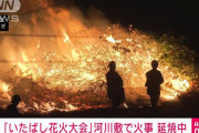 火災で中止になった「いたばし花火大会」 チケット代の払戻しはせず