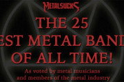MetalSucks「史上最高のメタルバンド25選」