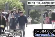 【悲報】日本政府、国内旅行する日本人が減ってきて危機感