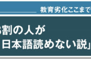 【知能格差】日本人の3人に1人は〇〇が読めない！？驚くべき事実が判明