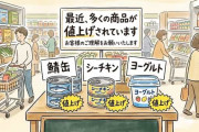 【ナフサ不足】8月から1900品目が値上げ サバ缶やシーチキン缶、ヨーグルトも