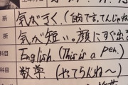 【画像】木村拓哉の高校時代の直筆プロフィールｗｗｗｗｗｗｗｗｗｗｗｗｗｗｗｗｗｗ