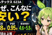 PBR0.95倍は掘り出し物か｜ベルテックス（623A）の安さが織り込んでいるもの
