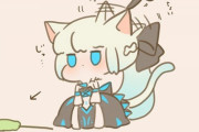【FGO】ミニな猫モルガン様！！　猫モルガン様可愛すぎる////////