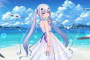 【FGO】夏のメリュジーヌイラスト！！　白ワンピースが素敵です！！