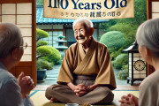 【朗報画像】国内最高齢のお爺さん(110)、長生きの秘訣を答えてしまうｗｗｗｗｗｗｗｗ