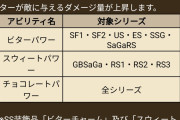 【悩み】ビターパワーかスウィートパワーか、どっちを選ぶべきか