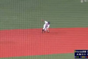 楽天ドラ１・小深田の守備とスローイングwwwww