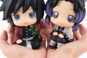『鬼滅の刃』上目遣いが愛らしいフィギュアシリーズ「るかっぷ」より義勇＆しのぶが登場！ちょこんとおすわりする姿が愛らしい