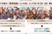 【グラブル】実装近づく超越150素材予想 長い道のりだった限界超越もついに最後、ここまで来たら黄金の依代などエグいものが来てもおかしくない…！？