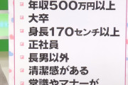 【悲報】まんさんが考える「普通の男」ハードルが高すぎるwwwwww