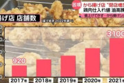 【悲報】全国で増えていた唐揚げ専門店の倒産始まる