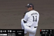 ロッテ2軍で佐々木千隼が復帰登板！！
