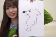 小川彩ちゃんが何も見ずにチーバくんを描いた結果！！！【乃木坂46】