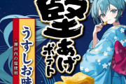 【画像】「堅あげポテト」と「初音ミク」が夢のコラボレーション！限定パッケージに絶賛の声「こんなかわいいと袋捨てられないっ」