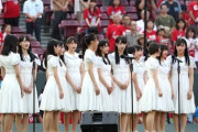 STU48も国歌斉唱を行ったことがあるんだ⚾️